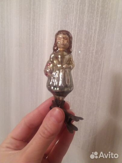 Елочная игрушка прищепка 