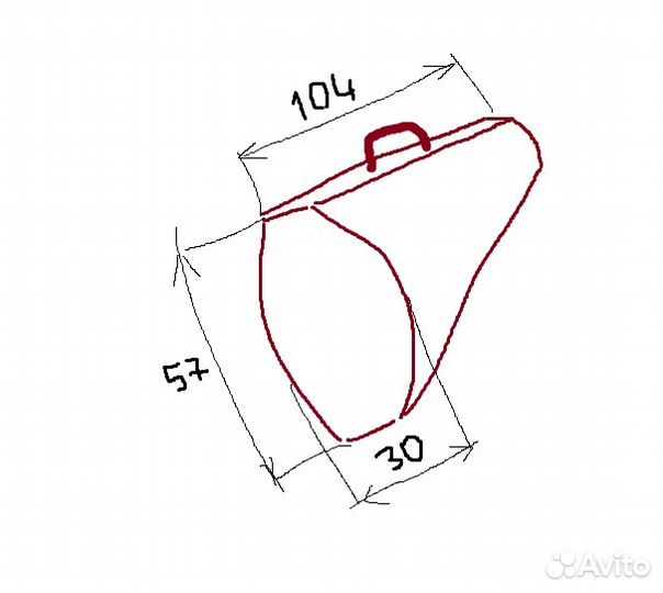 Футляр Домра Бас