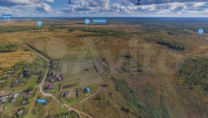Участок 312 га (СНТ, ДНП)