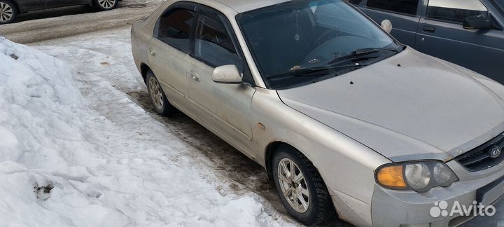 Kia Shuma 1.6 МТ, 2003, 310 000 км