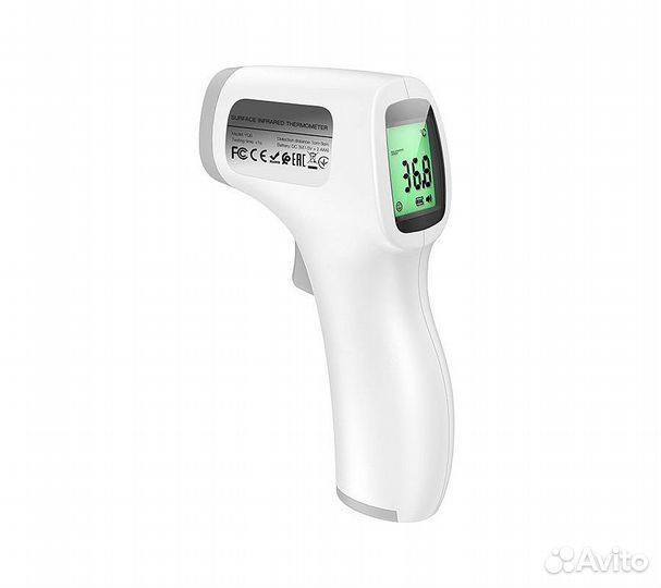 Термометр бесконтактный инфракрасный hoco YQ6 Prem