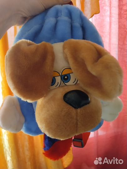 Игрушка-рюкзак собака