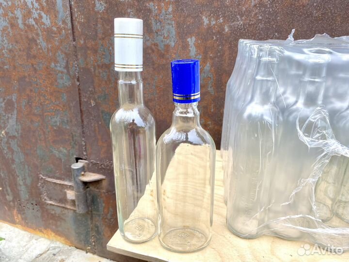 Бутылки водочные 0,5 л с пробкой