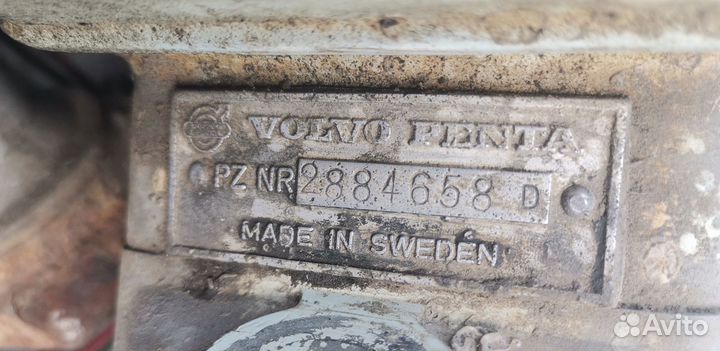 Угловая колонка. volvo-penta -288