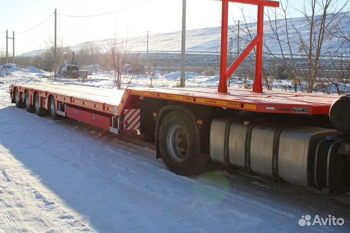 Полуприцеп трал (тяжеловоз) Berger 9854, 2023