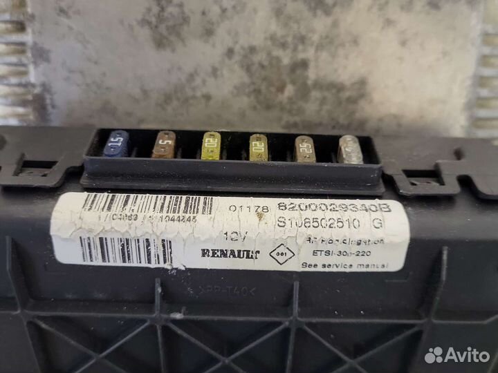 Эбу блок комфорта Renault megane 1