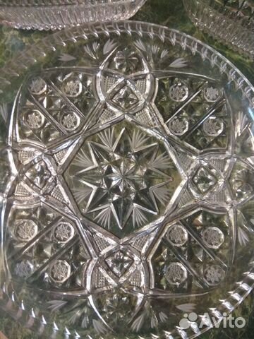 Хрустальная посуда новая
