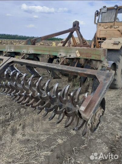 Пахота, дискование, глубокорыхление тракт-ми К-701