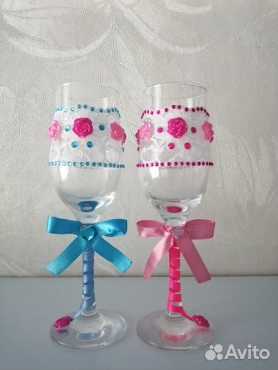 Свадебные фужеры