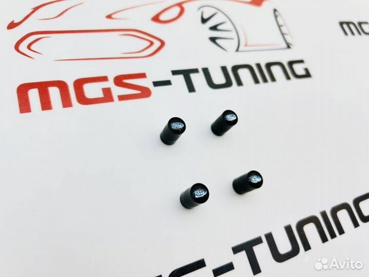 Колпачки на ниппель Ford black