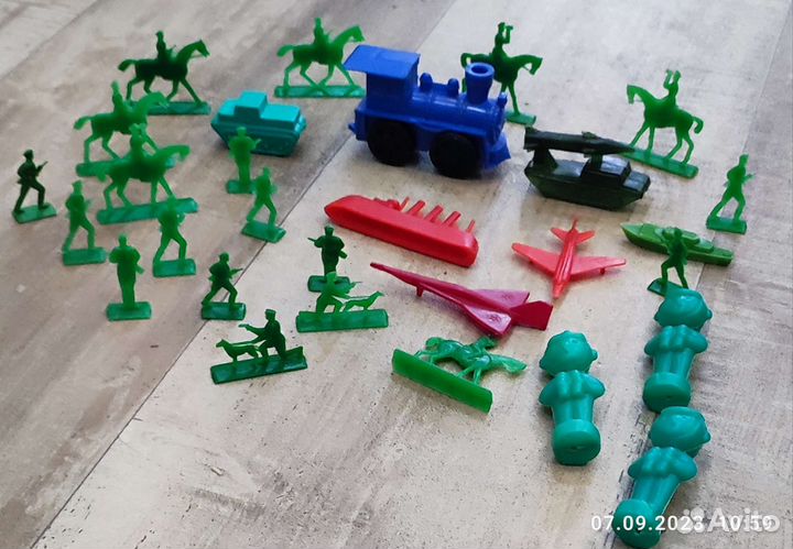 Солдатики пластмассовые СССР