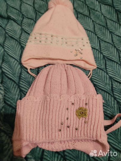 Шапка для девочки на 2 года