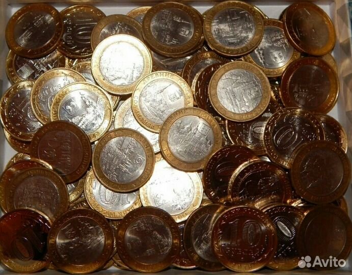 Юбилейные монеты биметалл