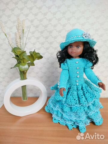Нарядное платье для куклы