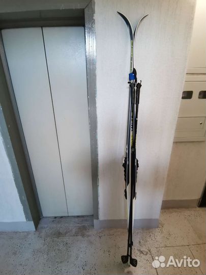 Лыжи беговые Fisher XC Ridge Crown 205см + ботинки