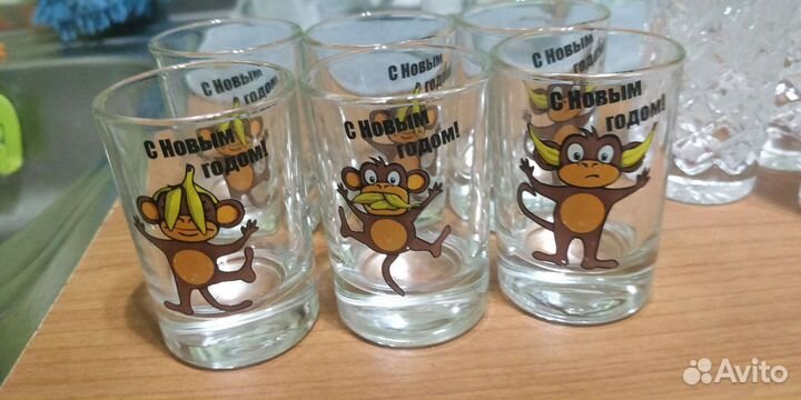 Рюмки, кружки, молочник СССР