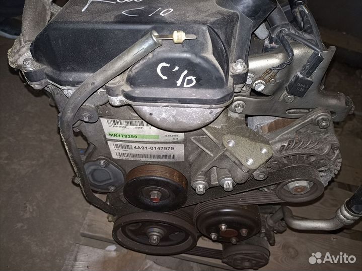 Двигатель 4A91 митсубиси лансер 10