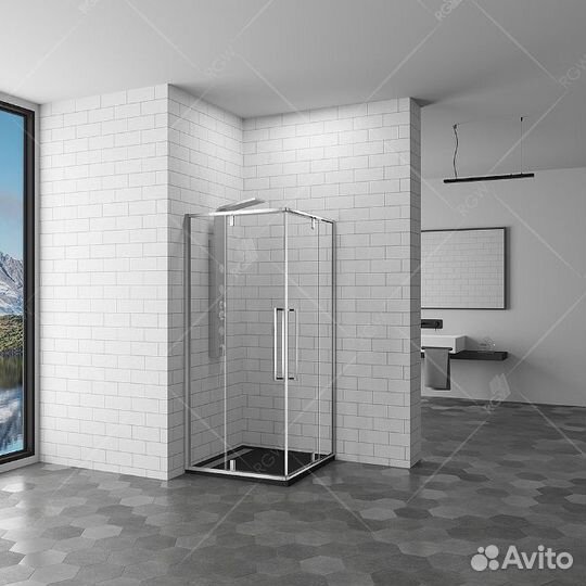 Душ. уголок RGW 90x90 Хром Stilvoll 06323399-11