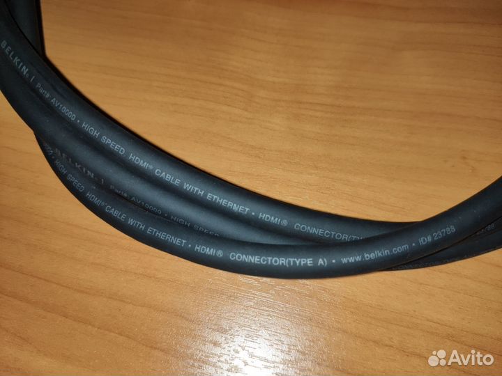 Hdmi Кабель цифр аудио-видео Belkin AV10000qp2M