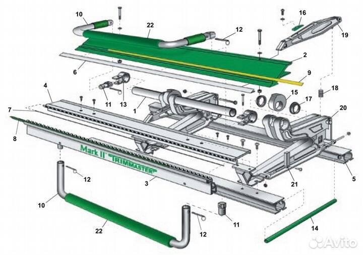 Запчасти на листогибы Tapco Van Mark