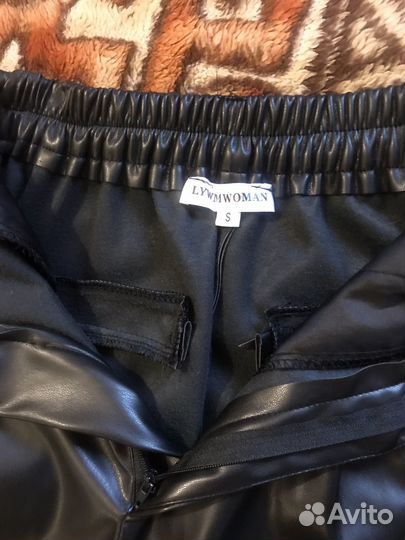 Брюки кожаные р.42-44