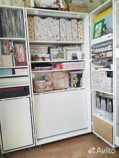 Шкаф-трансформер Medium+стол вниз