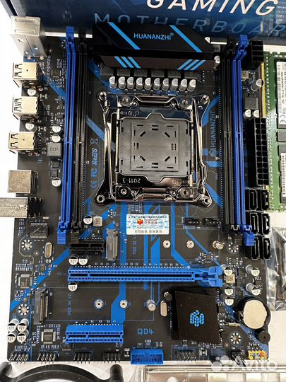 Комплект мать проц память X99 2011v3 E5-2670v3