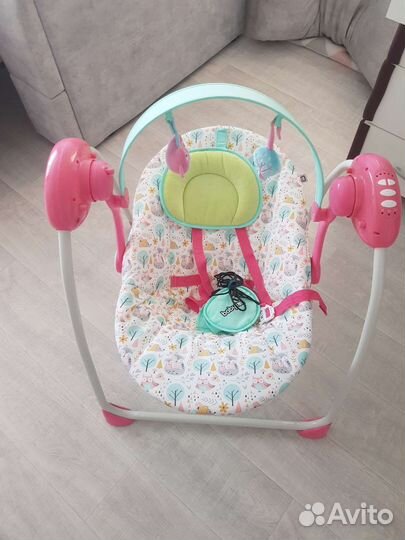 Детские электронные качели