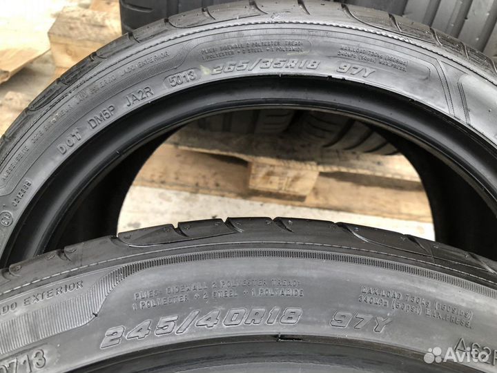Goodyear Eagle F1 Asymmetric 2 245/40 R18 и 265/35 R18