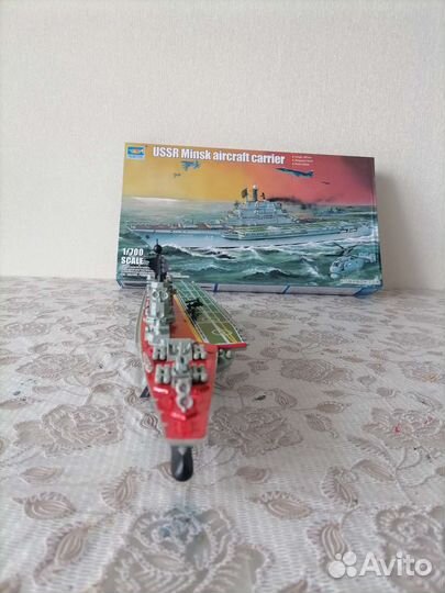 Сборная модель авианосца минск, Новороссийск 1143