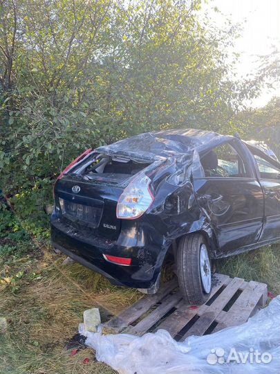 LADA Kalina 1.6 AT, 2013, битый, 130 000 км