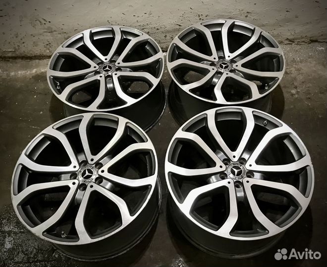 Диски R21 Mercedes разноширокие