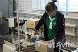 Упаковщик/упаковщица с частыми выплатами