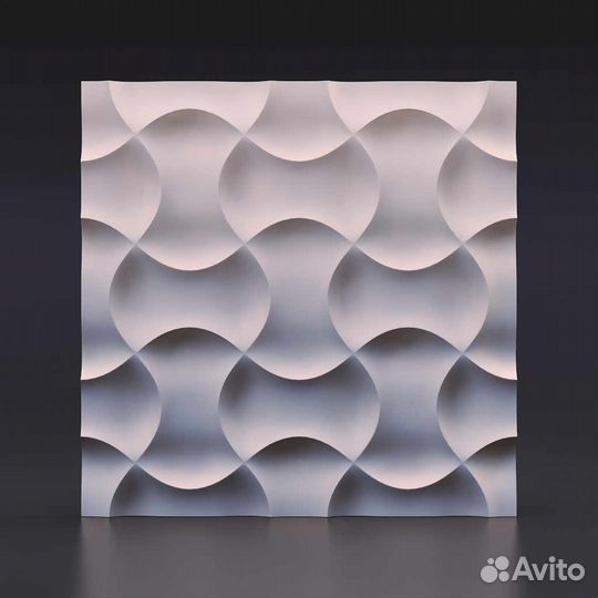 Гипсовая 3D панель 