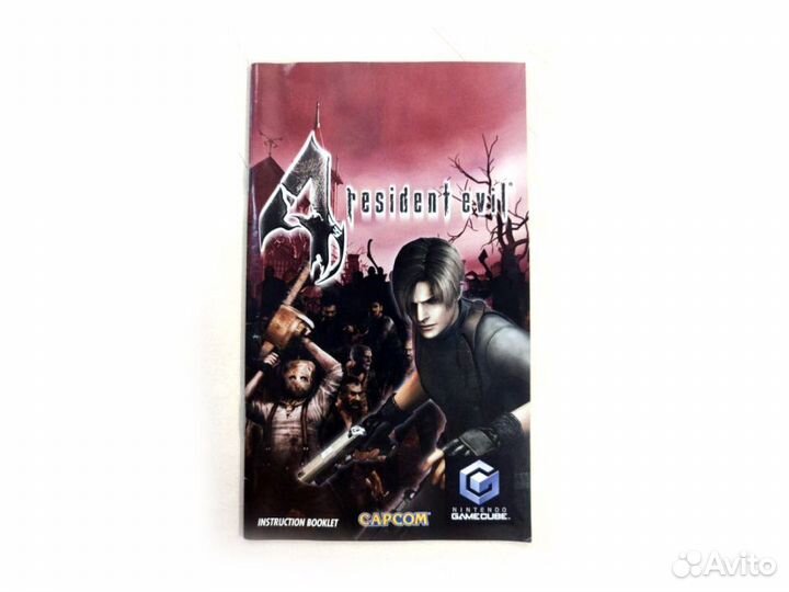 Инструкция от Resident Evil 4 ntsc Nintendo