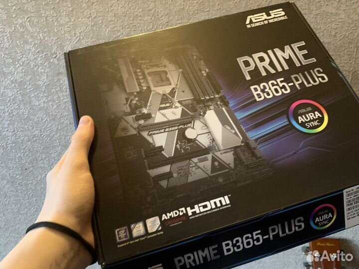 Материнская плата Asus prime b365 plus 1151v2
