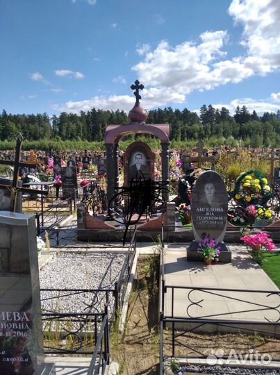 Обустройство могил, памятники, ограды