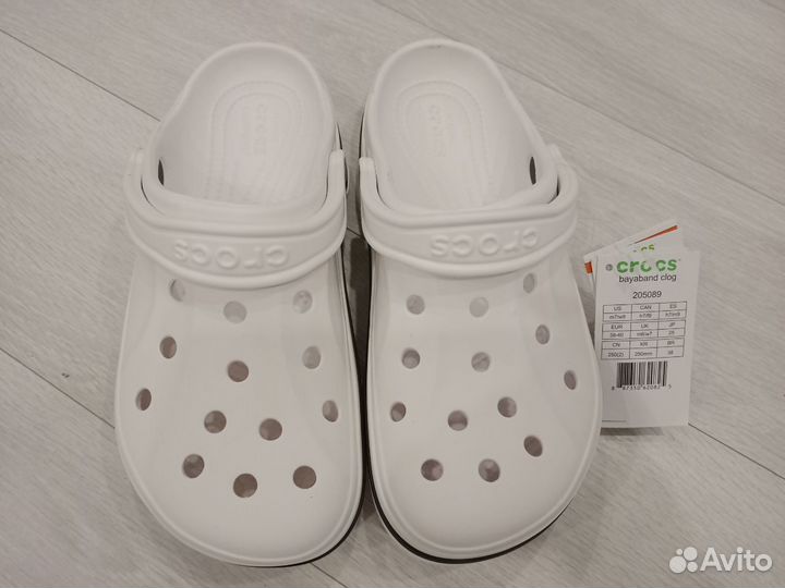 Crocs белые р 36-45 в наличии