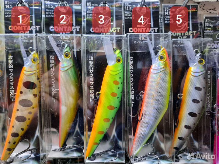Воблеры D-Contact 72 / 85 mm