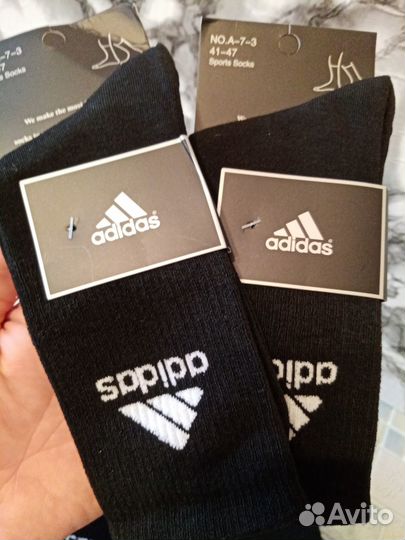 Носки adidas высокие