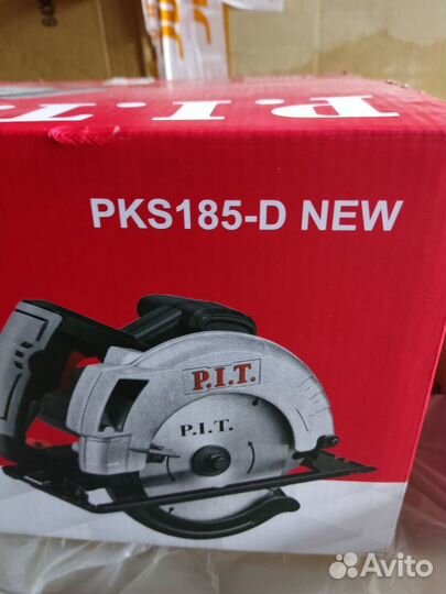 Дисковая пила PIT PKS185-D1 1250 вт новые