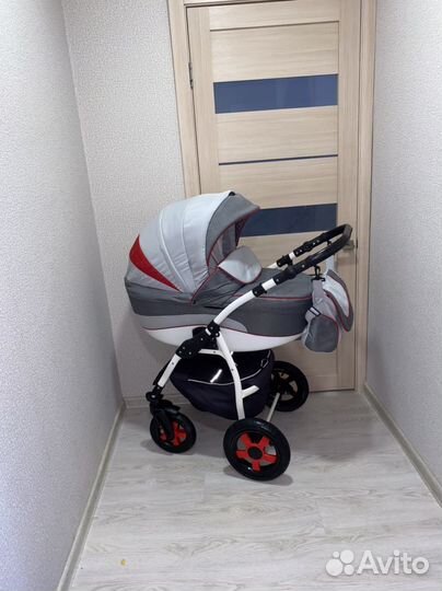 Коляска 3 в 1 indigo как новая