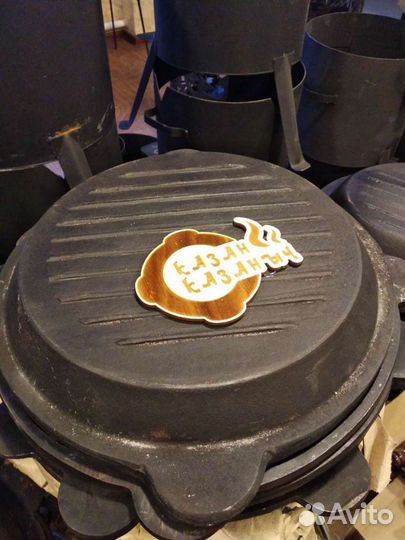 Крышка сковорода на казан 12л