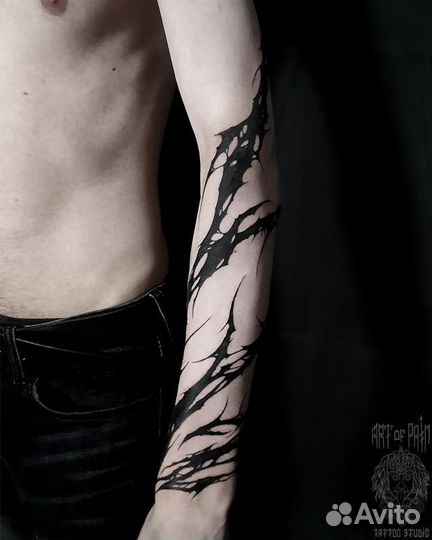 Ищу людей на похожие тату дизайны.Блэкворк.Москва