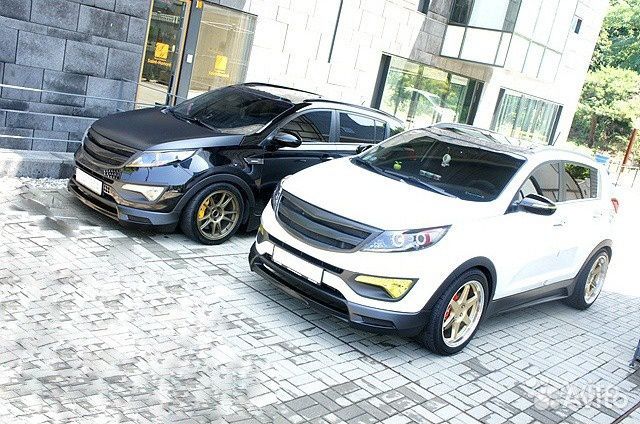 Накладка Передняя JSW Kia Sportage 3