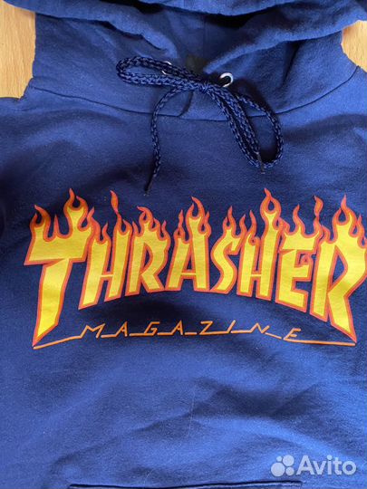 Худи thrasher flame logo