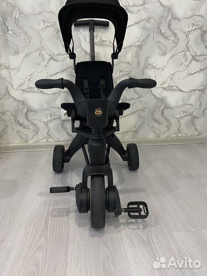 Трехколесный велосипед коляска