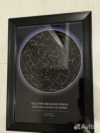 Звездное небо/карта