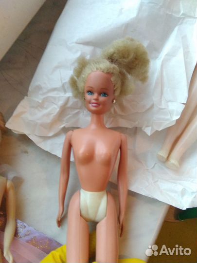 Кукла. Барби 90е СССР Сандра sandra с сережками
