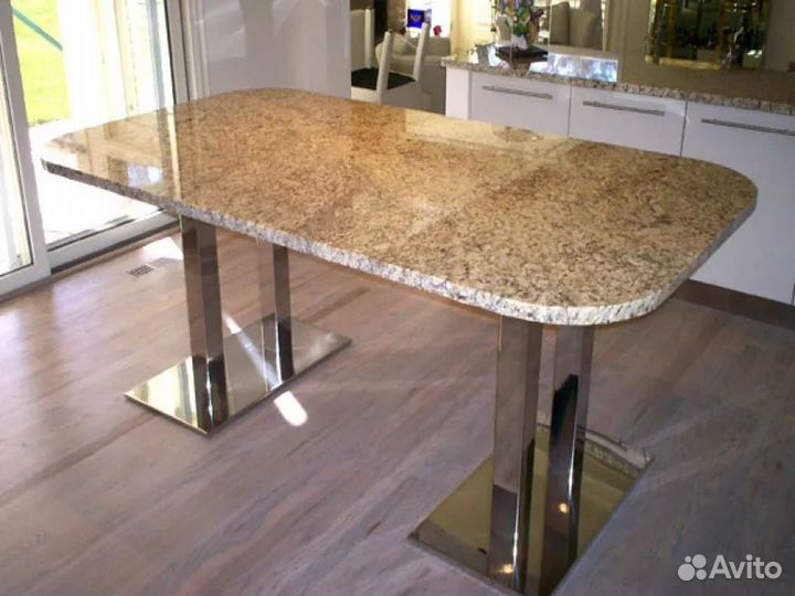 Стол на кухню, из камня по размерам